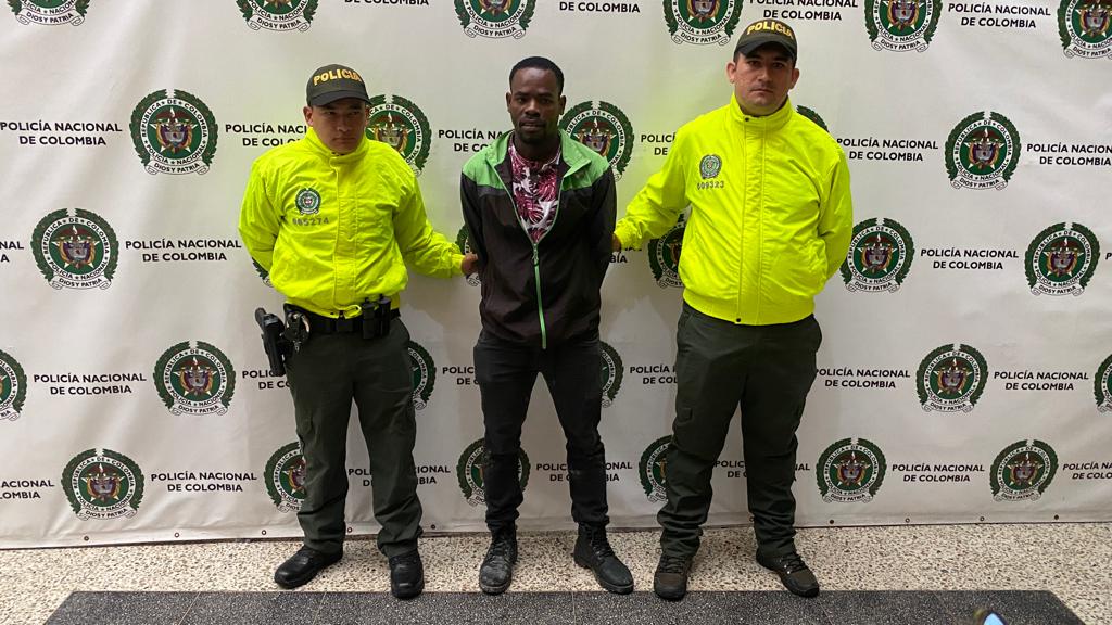 Captura de alias 'Pluma', cabecilla del ELN. Foto: Policía Nacional