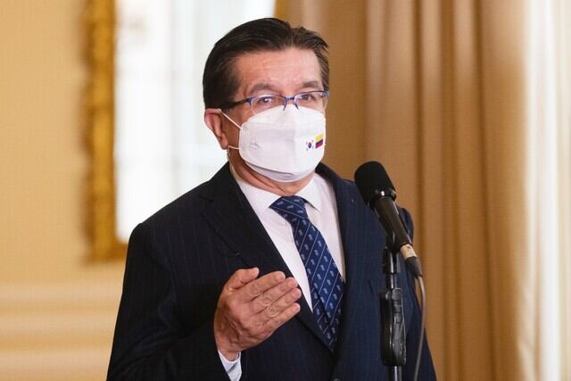 Fernando Ruiz, ministro de Salud de Colombia. Foto: Colprensa Cortesía Presidencia de la República.