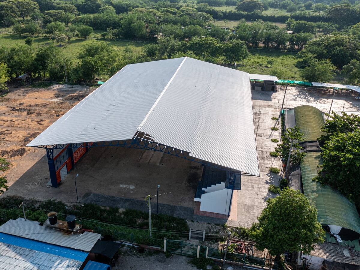 Preocupación por colapso parcial del techo de la Plaza de Ferias en Puerto Boyacá