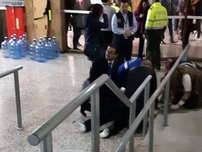 Persona fallece luego de esperara atención médica en juzgados de Paloquemao. Foto: Redacción W Radio