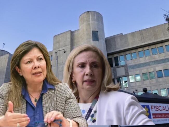 Fiscal Lucy Laborde y fiscal general Luz Adriana Camargo