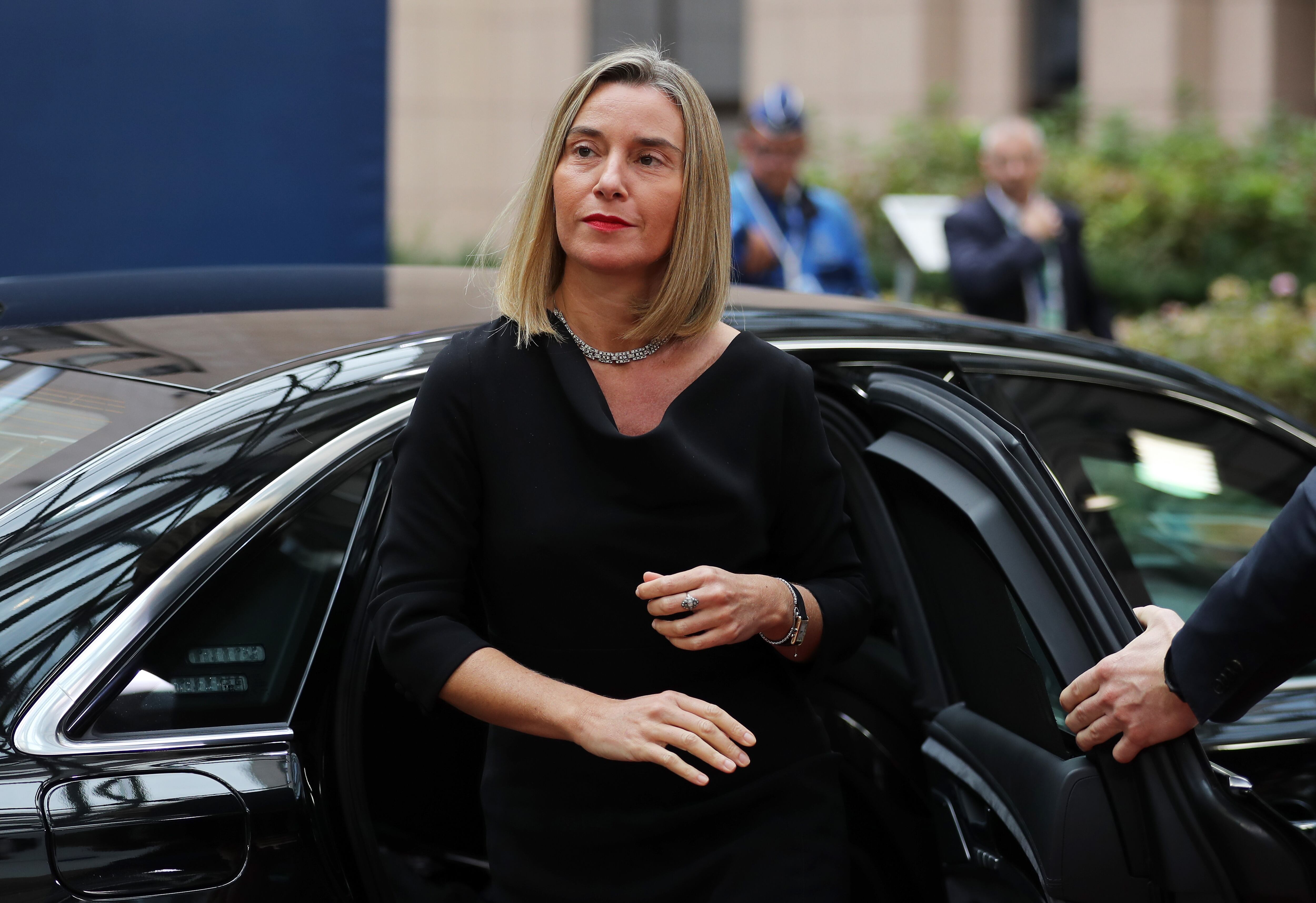 Federica Mogherini. Foto: Dan Kitwood/Getty Images