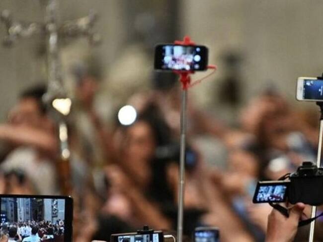 En materia digital, la Iglesia católica va "siguiendo al rebaño".. Foto: BBC Mundo