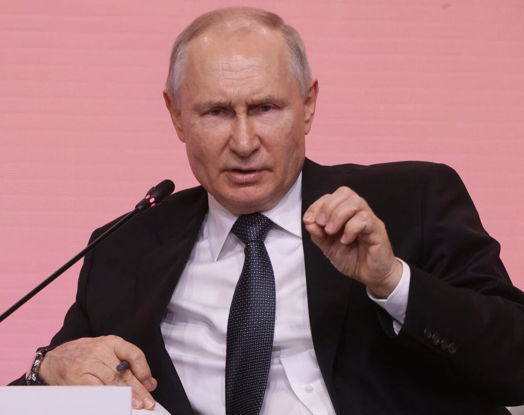 Vladimir Putin. (Photo by Contributor/Getty Images)