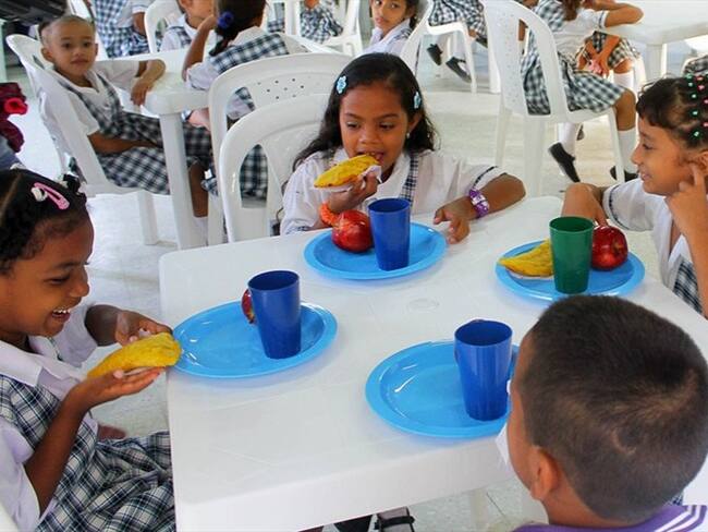 Imagen referencial del PAE.. Foto: Colprensa