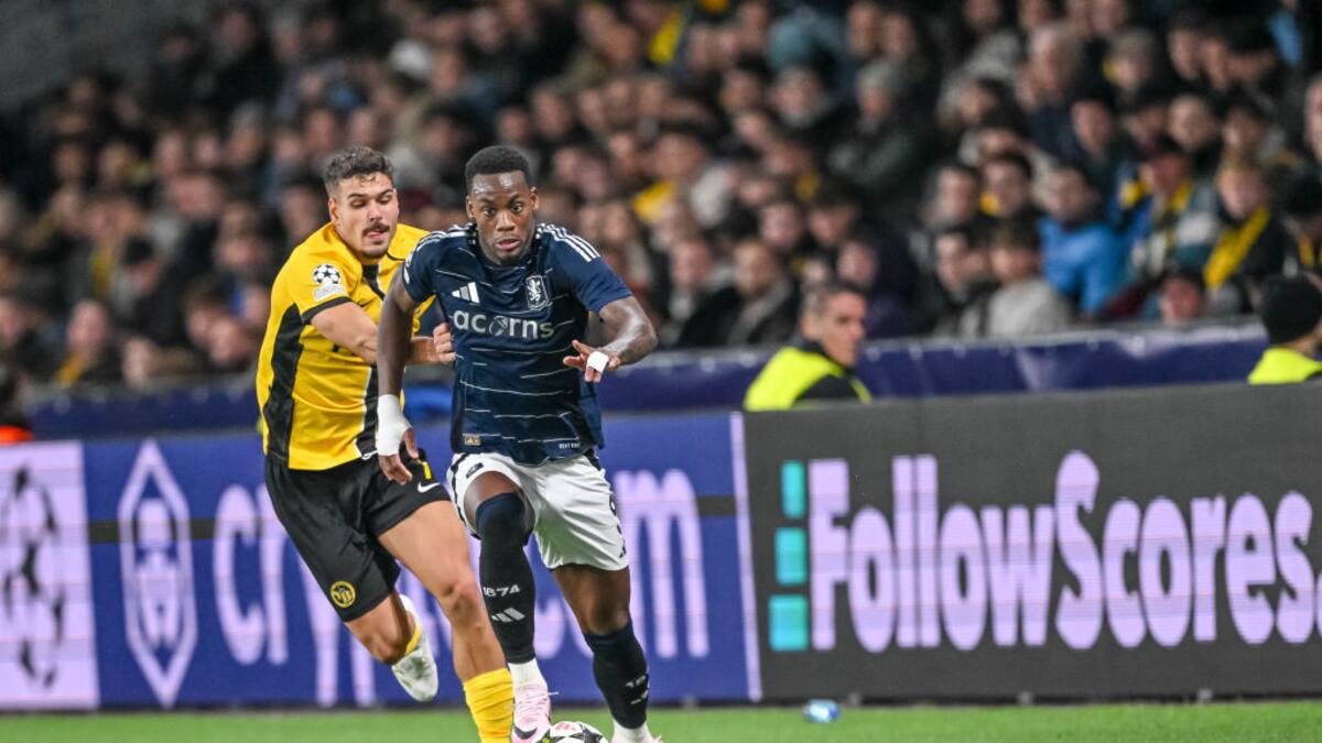 Aston Villa venció 3-0 a Young Boys en Champions: a Jhon Durán le anularon un gol