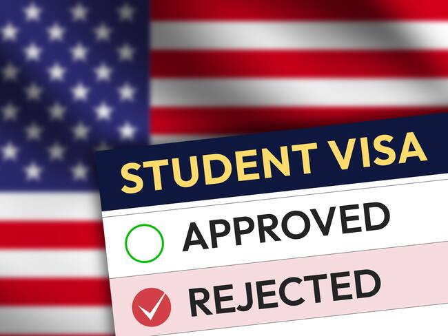 Referencia de pausa de visas para estudiantes en EE.UU. Foto: Muhammad Farhad vía Getty Images.
