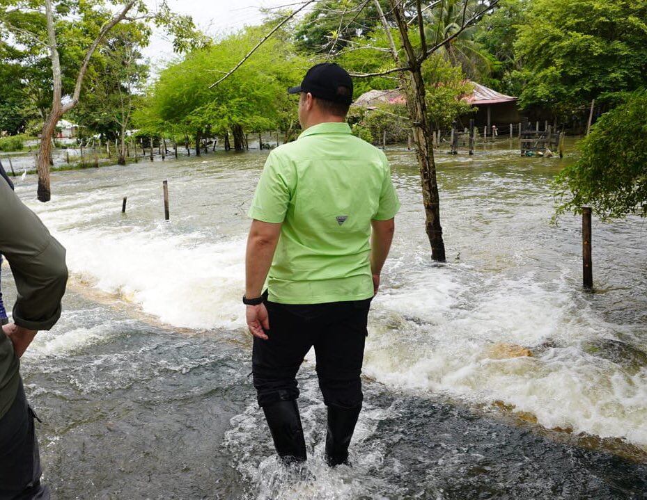 Héctor Olimpo, gobernador de Sucre en La Mojana. Foto: Twitter @hectorolimpo