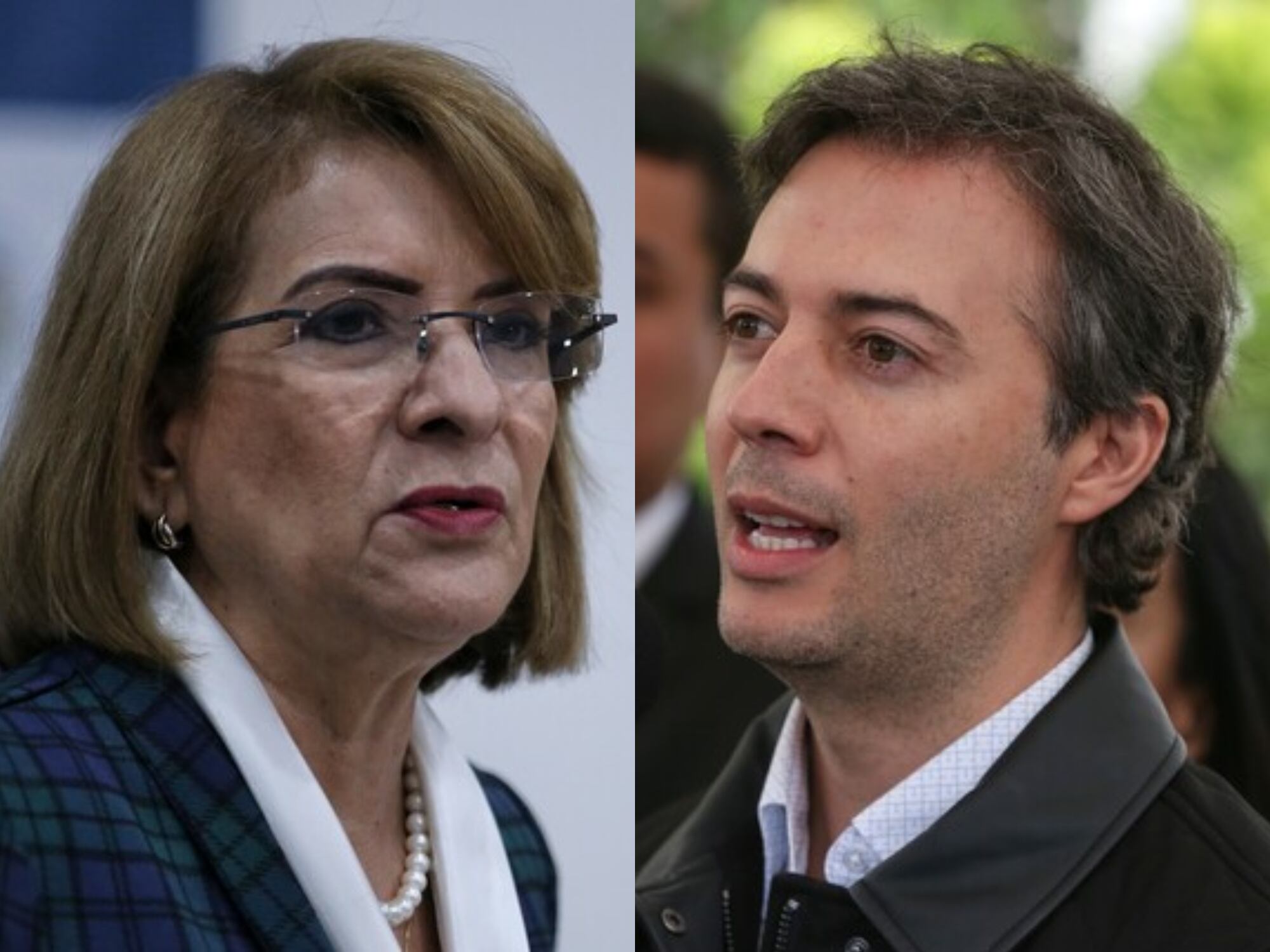 Margarita Cabello y Daniel Quintero. Foto: Colprensa