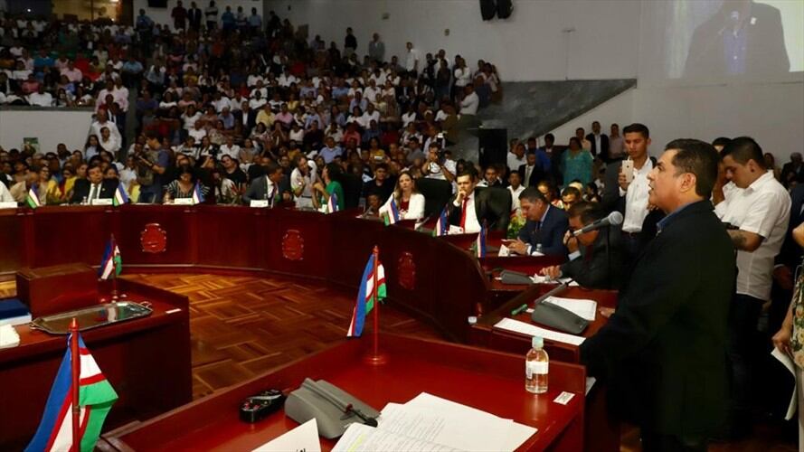 Alcalde de Cali propone al Concejo evaluar refinanciación de deuda pública . Foto: Alcaldía de Cali