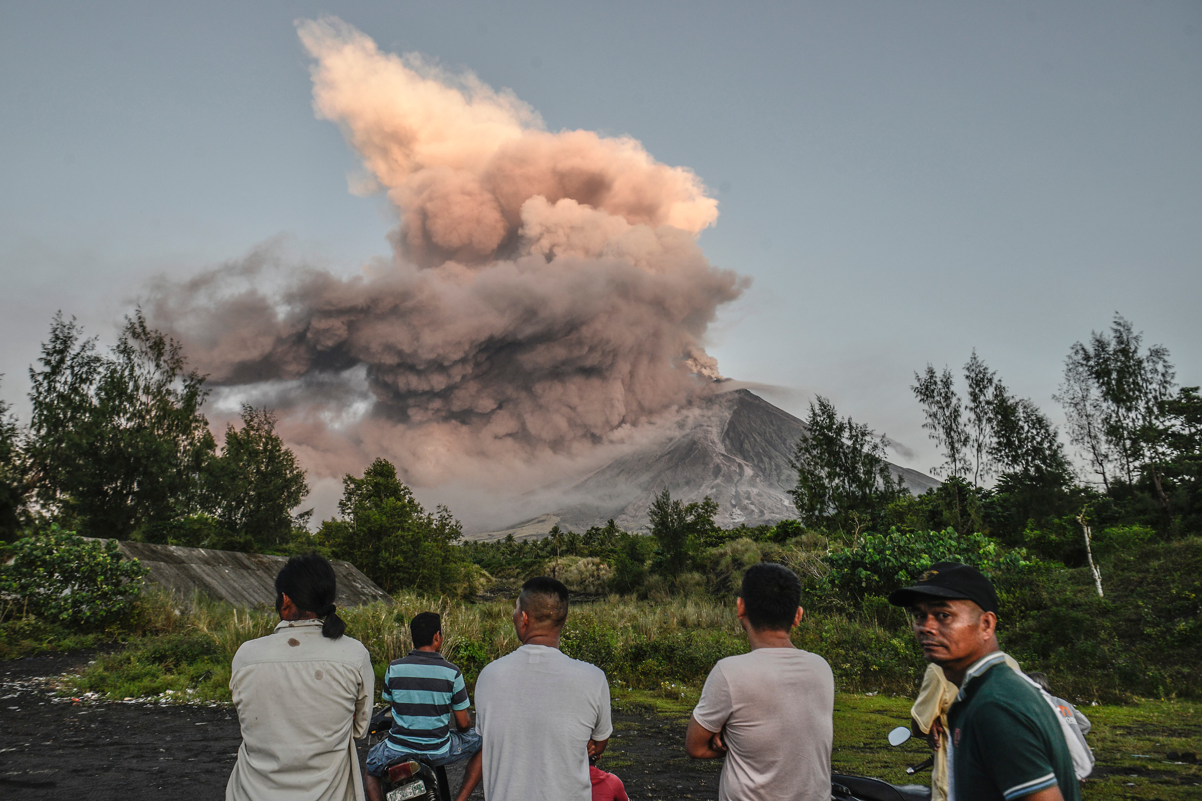 volcán Mayon. Foto: Ezra Acayan/NurPhoto a través de Getty Images