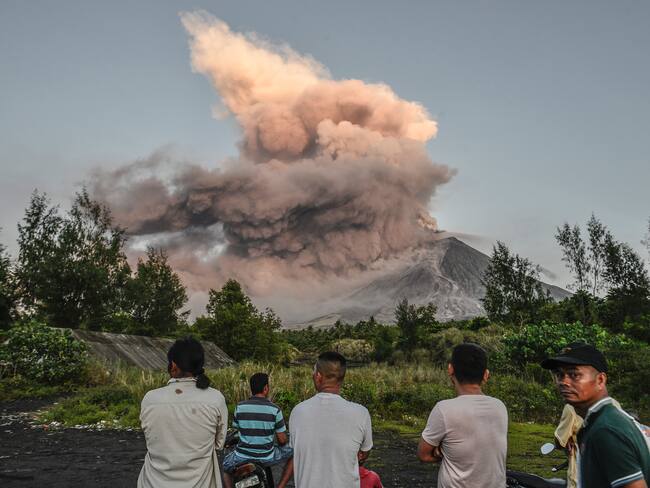 volcán Mayon. Foto: Ezra Acayan/NurPhoto a través de Getty Images