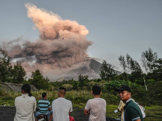 volcán Mayon. Foto: Ezra Acayan/NurPhoto a través de Getty Images