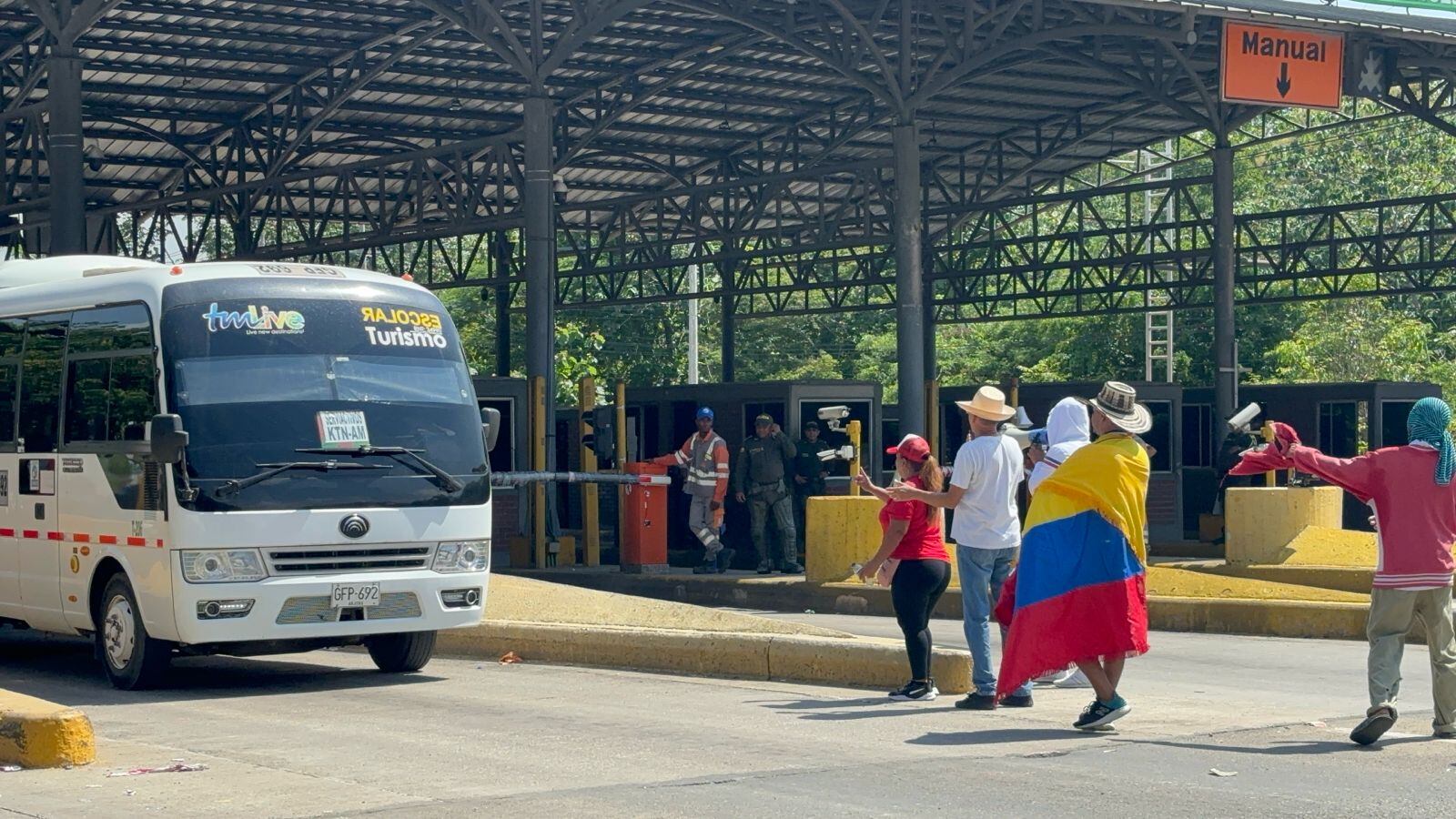 Suspenden cobro para categorías I y II en el Peaje de Turbaco (Bolívar) | Foto: Rodrigo Rodríguez - W Radio Cartagena
