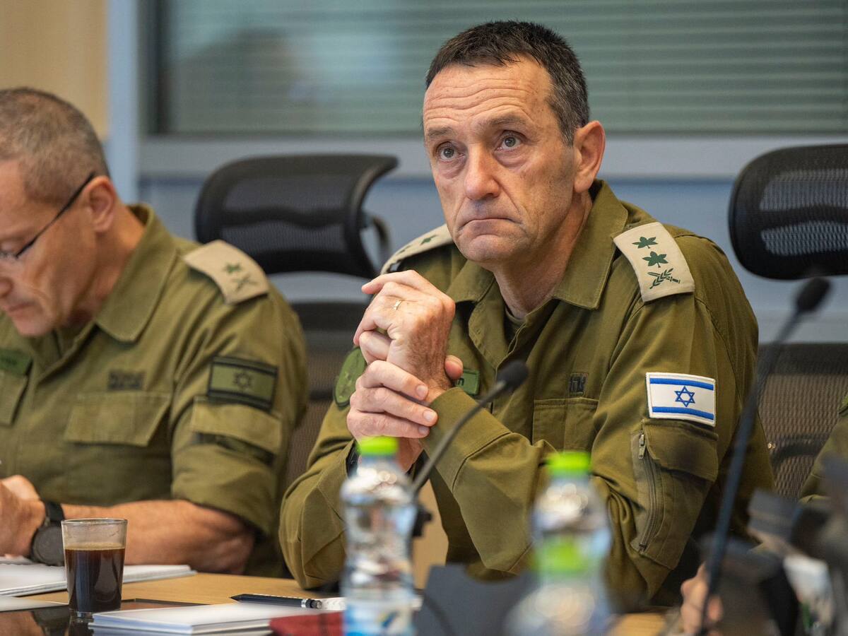 El jefe del Estado Mayor de Israel dimite por el “fracaso del 7 de octubre”