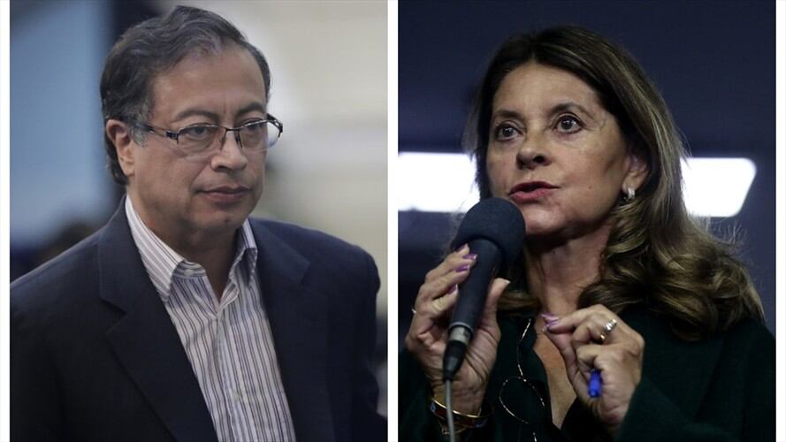 Gustavo Petro pide la renuncia de la vicepresidenta Marta Lucía Ramírez. Foto: Colprensa