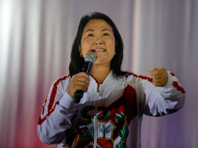 Keiko Fujimori, expresidencial peruana de derecha por el partido Fuerza Popular.