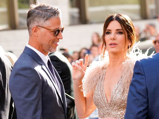 Bryan Randall y Sandra Bullock. Foto: Getty Images.