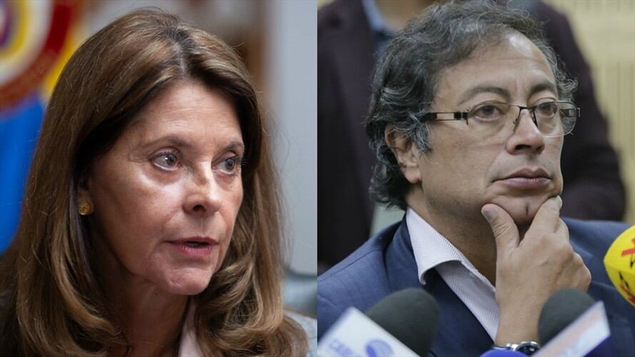 El senador Gustavo Petro ratificó las acusaciones realizadas contra la vicepresidenta Marta Lucía Ramírez a través de su cuenta de Twitter. Foto: Colprensa