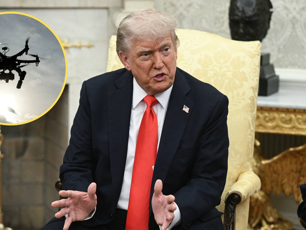 Donald Trump firmó una orden ejecutiva para reducir “amenaza creciente” de drones en EE.UU.