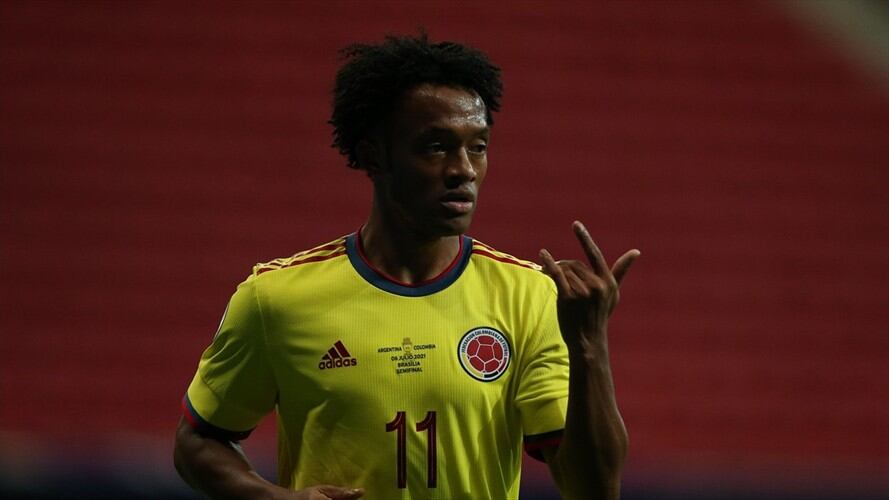 Juan Guillermo Cuadrado, jugador de la Juventus de Turín y de la Selección Colombia. Foto: Alexandre Schneider/Getty Images