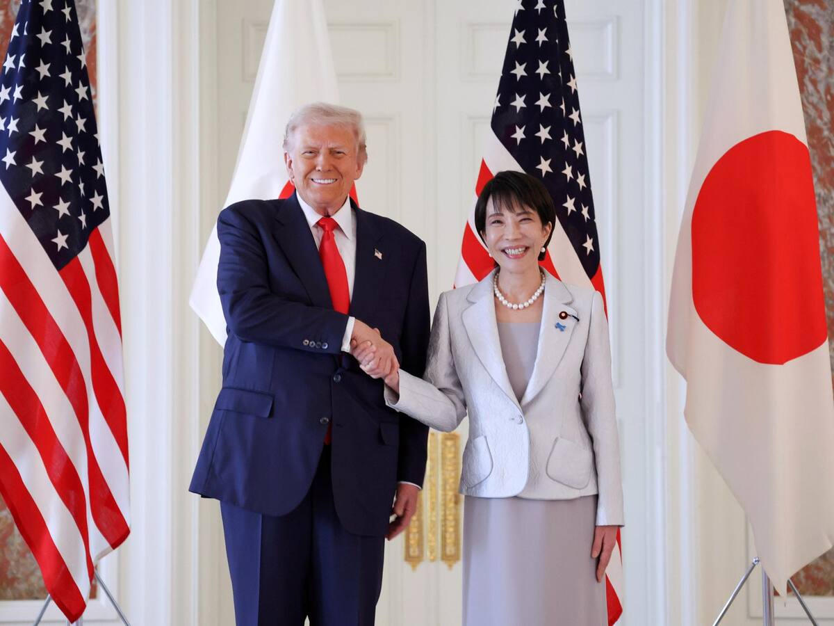 Sanae Takaichi, primera ministra de Japón, nominó a Donald Trump al Premio Nobel de la Paz