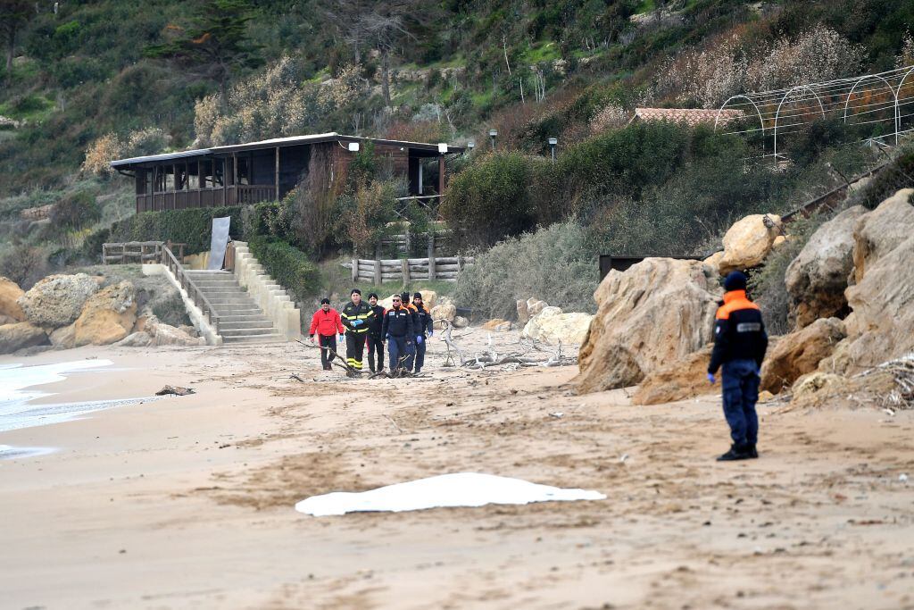 Crotone, Calabria. (Photo by ALESSANDRO SERRANO/AFP via Getty Images)