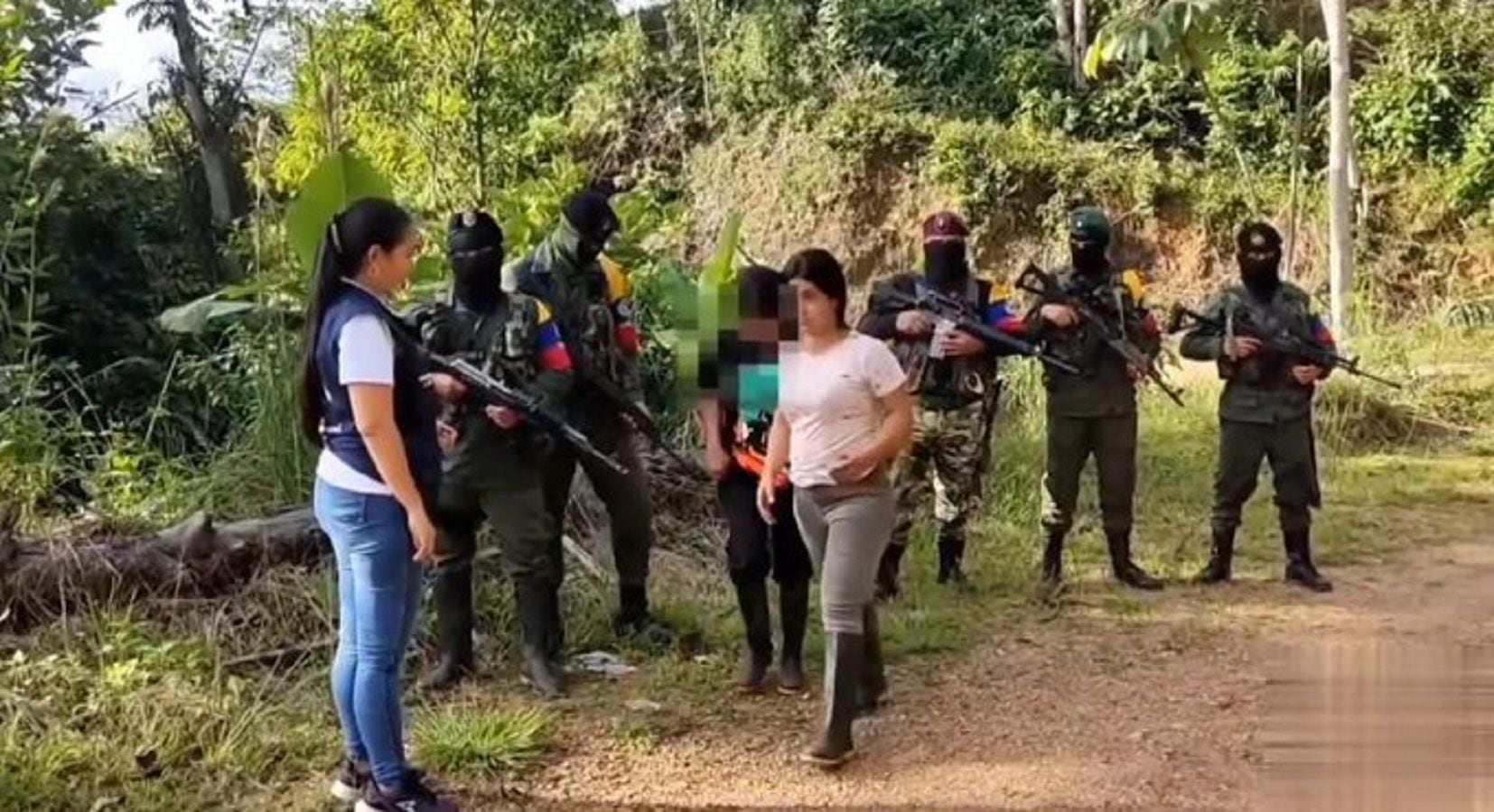 Madre e hija estaban secuestradas por la disidencia de las Farc en El Tarra- Cortesía Eduardo Urquijo 