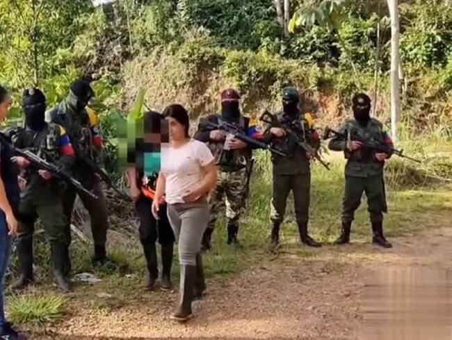 Madre e hija estaban secuestradas por la disidencia de las Farc en El Tarra- Cortesía Eduardo Urquijo