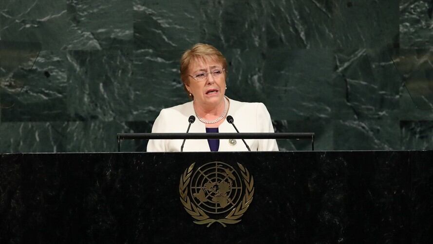 Michelle Bachelet, alta comisionada de la ONU para los Derechos Humanos. Foto: Drew Angerer/Getty Images