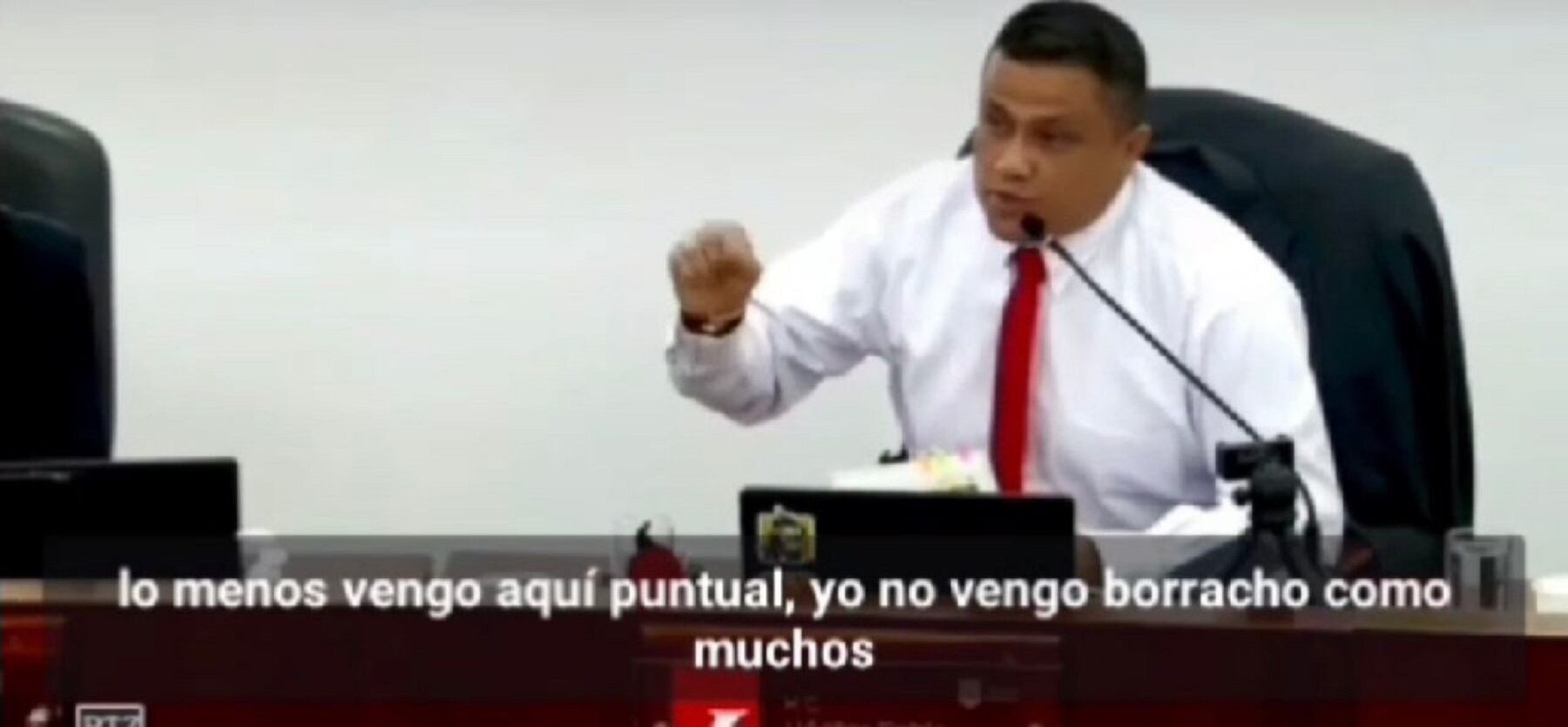 Crédito: Imagen tomada de la sesión del Concejo de Manizales en YouTube.