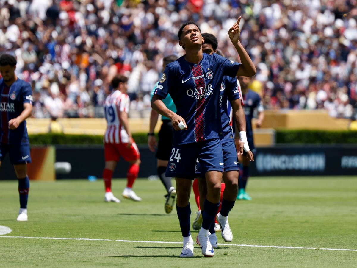 PSG aplastó 4-0 al Atlético de Madrid y se perfila como uno de los favoritos en el Mundial de Clubes