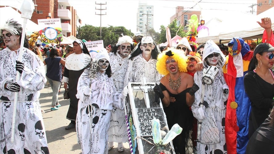 Termina el Carnaval de Barranquilla con la muerte de Joselito. Foto: Colprensa.