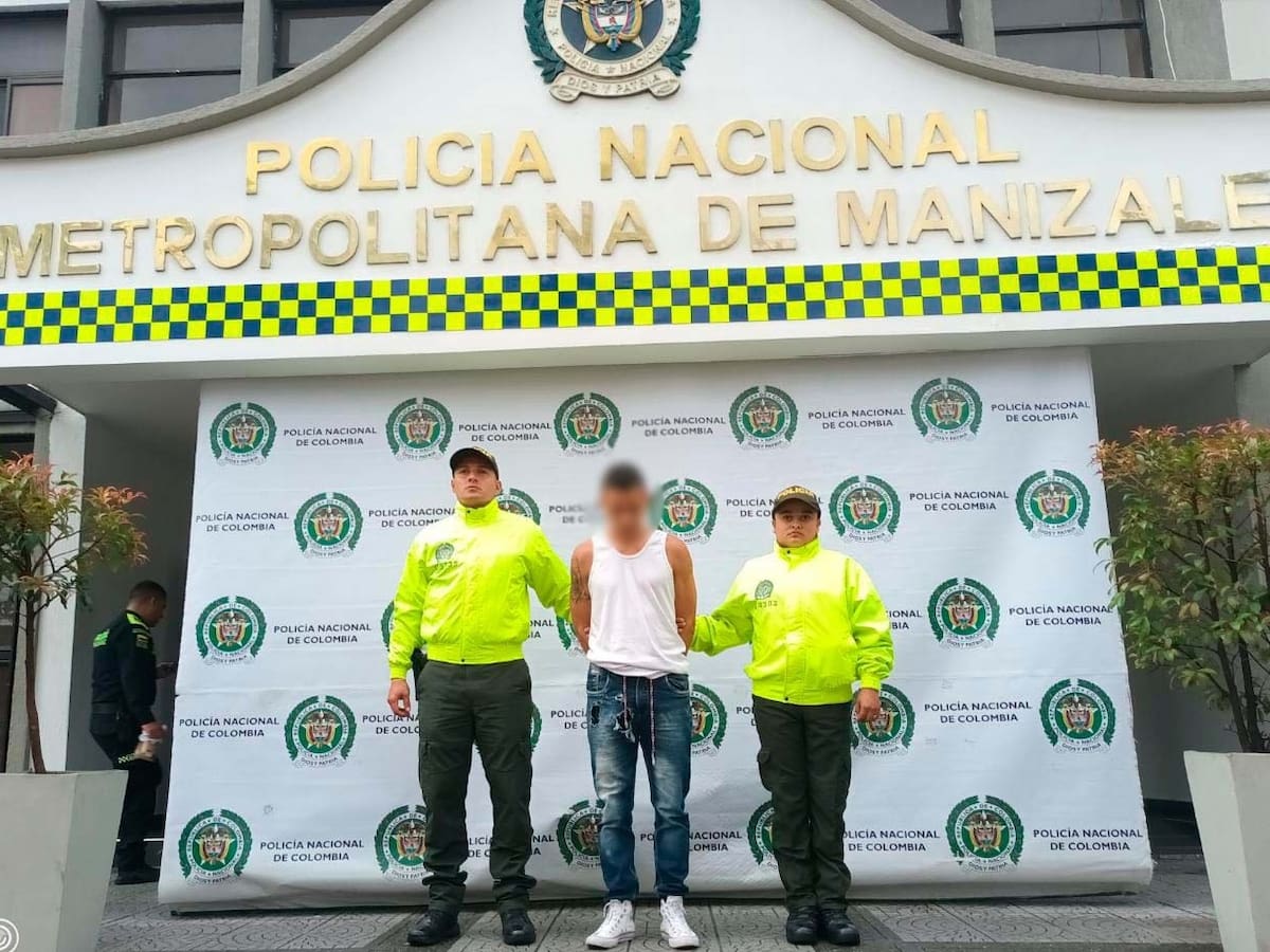 Alias “Machete” el terror de un barrio de Manizales fue capturado por hurtos