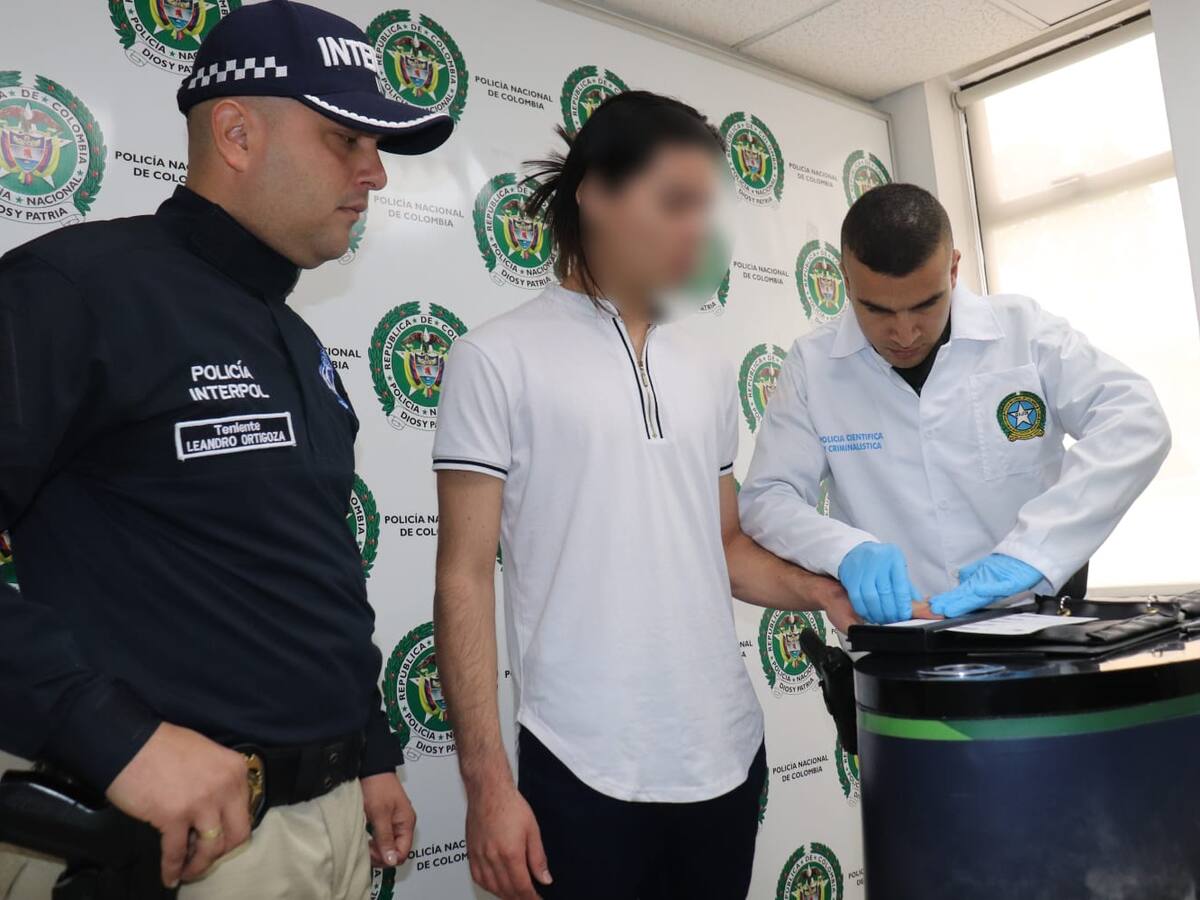 Capturado en Bogotá un colombiano requerido en Chile por raptar una menor