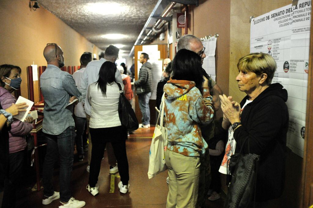 Votaciones en Italia. Foto: Getty Images.