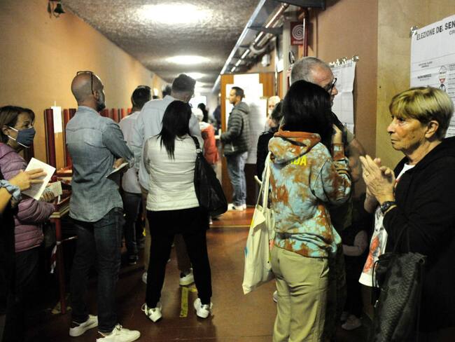 Votaciones en Italia. Foto: Getty Images.