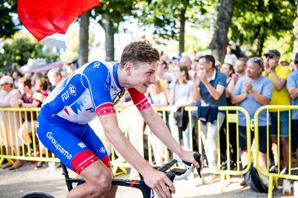 Ciclista Stefan Küng (Photo by JASPER JACOBS / BELGA MAG / Belga via AFP) (Photo by JASPER JACOBS/BELGA MAG/AFP via Getty Images)