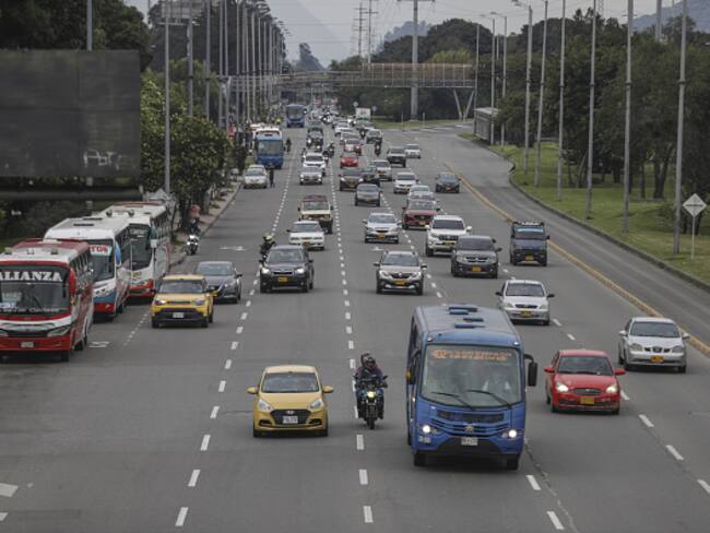 Imagen de referencia. Vehículos en Bogotá. Foto: GettyImages