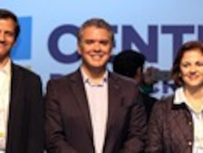 Los precandidatos presidenciales del Centro Democrático. Foto: Colprensa.