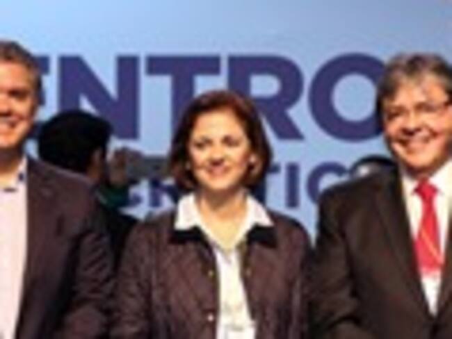 Los precandidatos presidenciales del Centro Democrático. Foto: Colprensa.