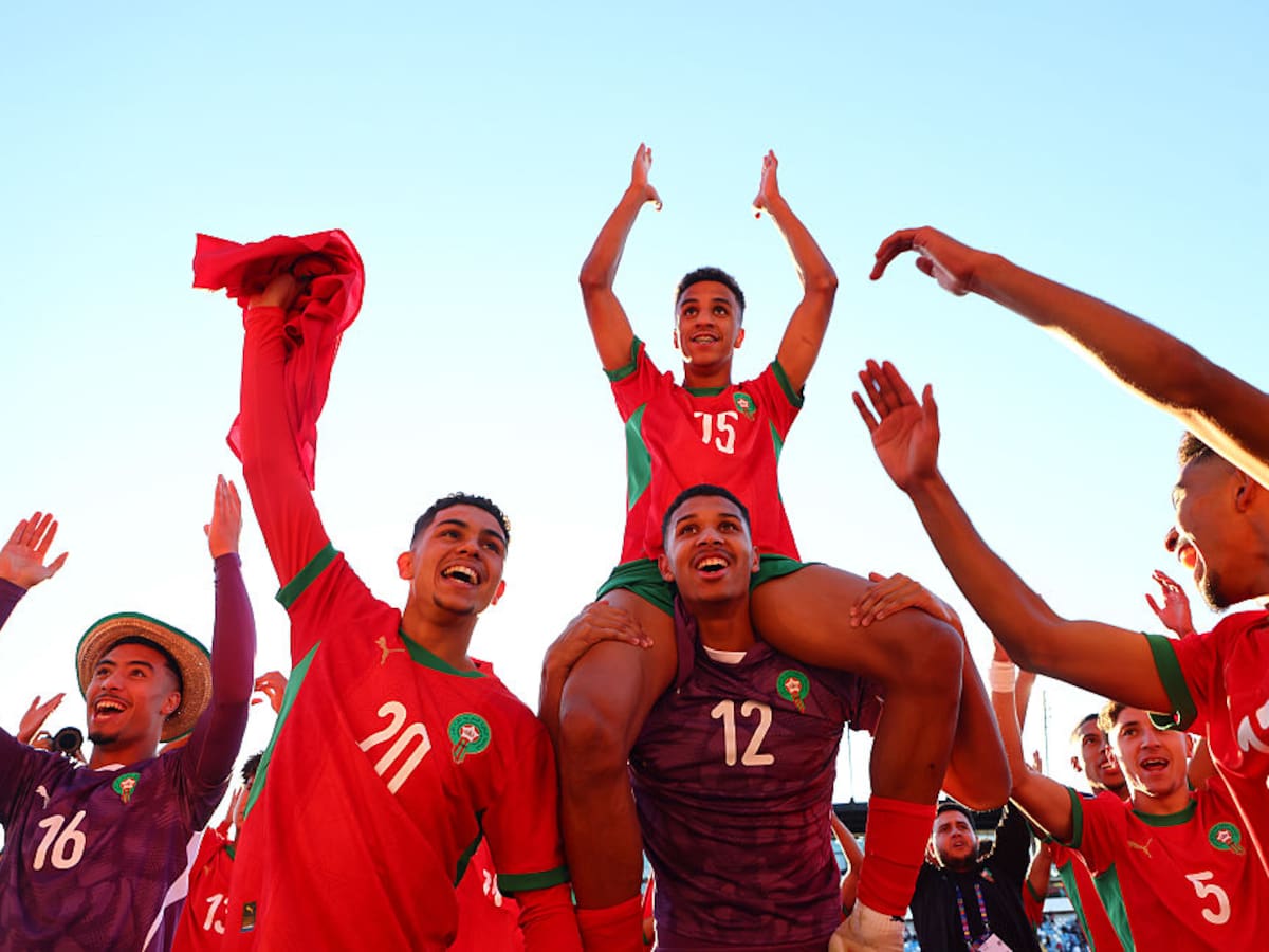Marruecos venció a Estados Unidos 3-1 y es semifinalista del Mundial Sub-20