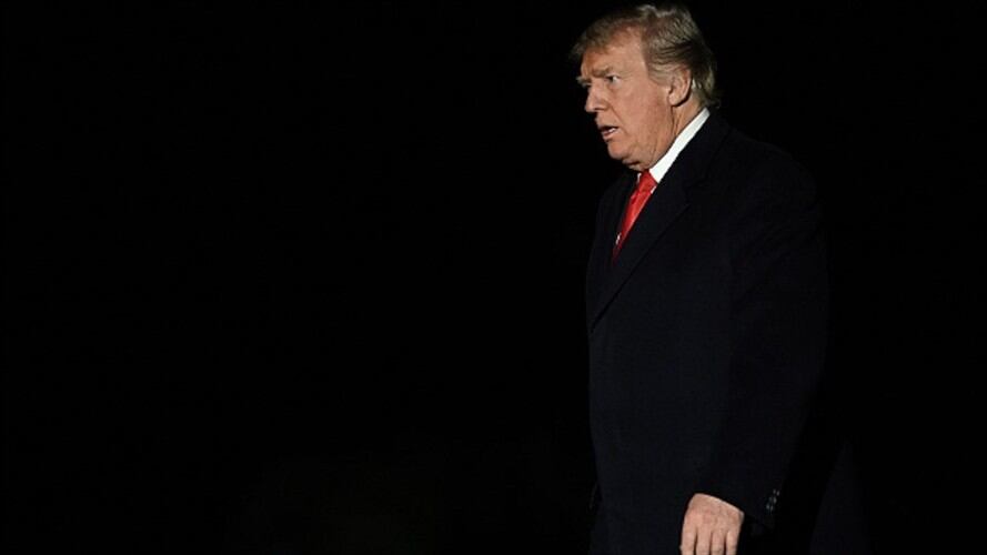 Trump expresa su preocupación por la toma de barcos ucranianos por Rusia. Foto: Getty Images