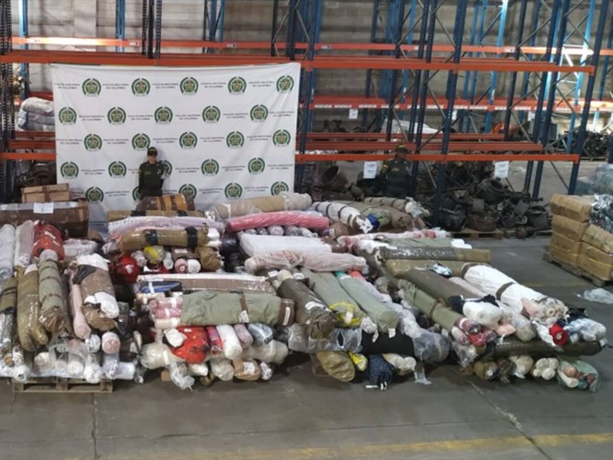 Polfa incauta más de 16 mil metros de tela de contrabando