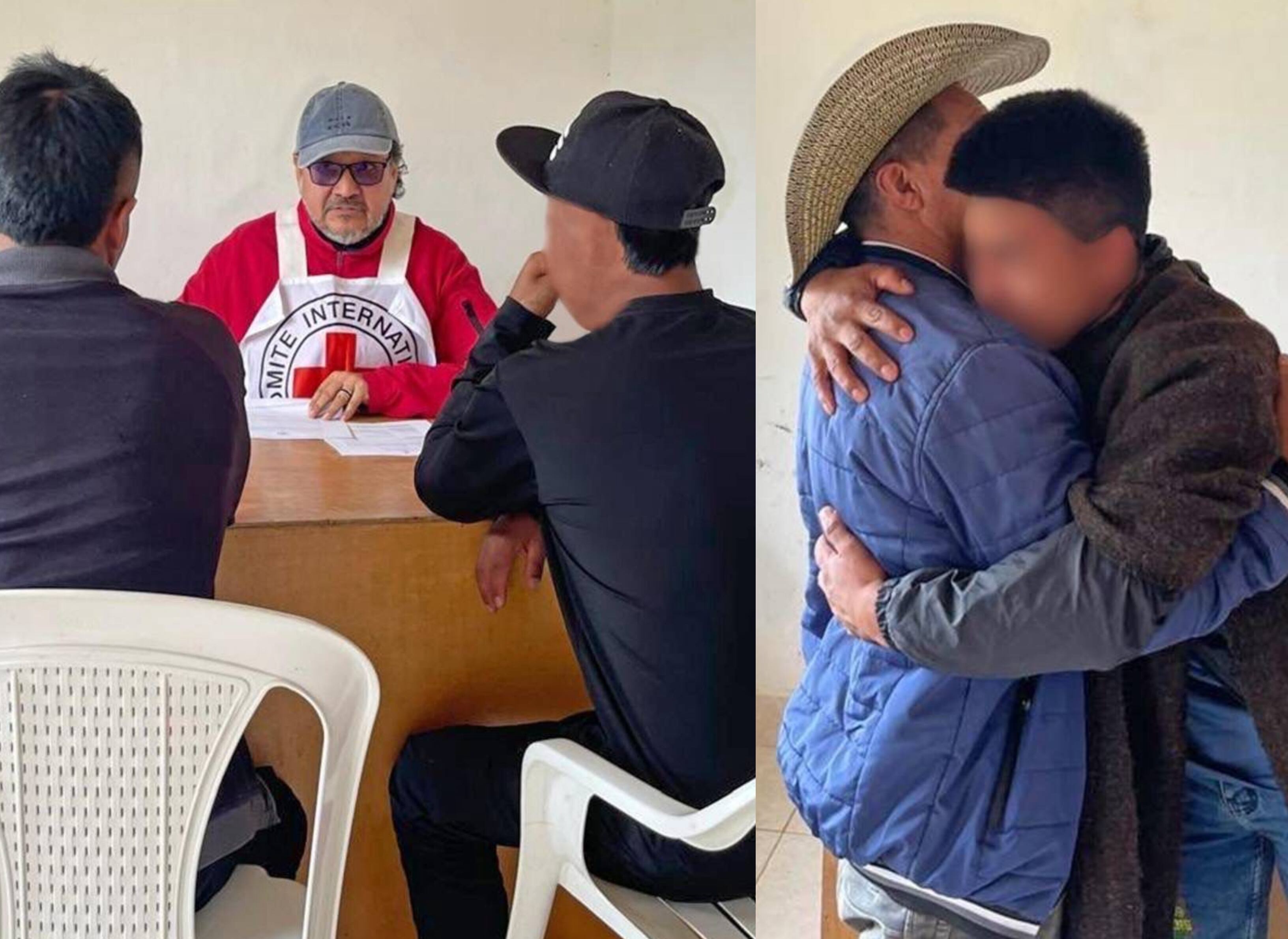 Liberados en el norte del Cauca. FOTO: Comité Internacional de la Cruz Roja