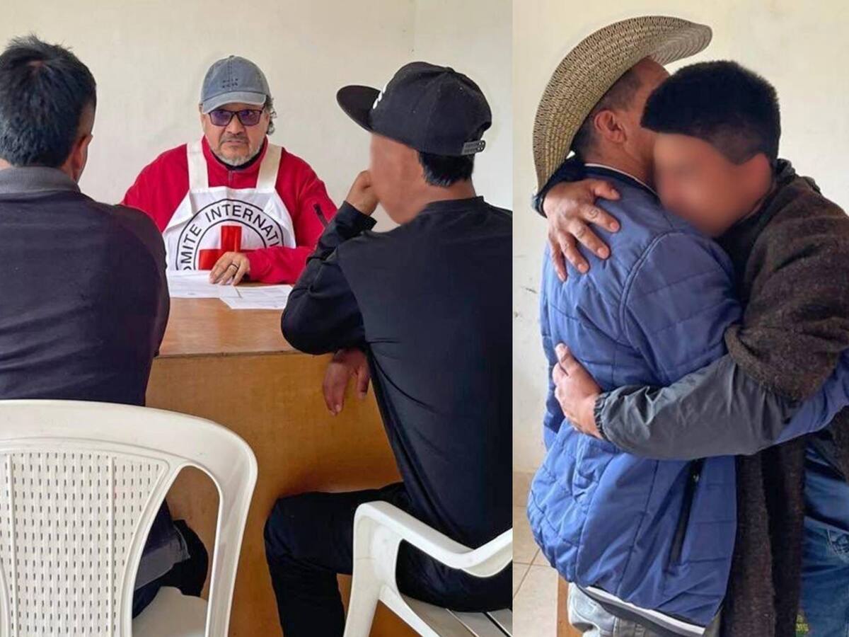 Liberadas tres personas secuestradas por disidencias de las Farc en el norte del Cauca