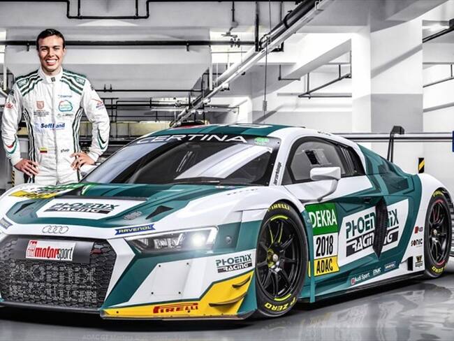 El piloto colombiano Óscar Tunjo se siente emocionado de estar en el equipo de Audi