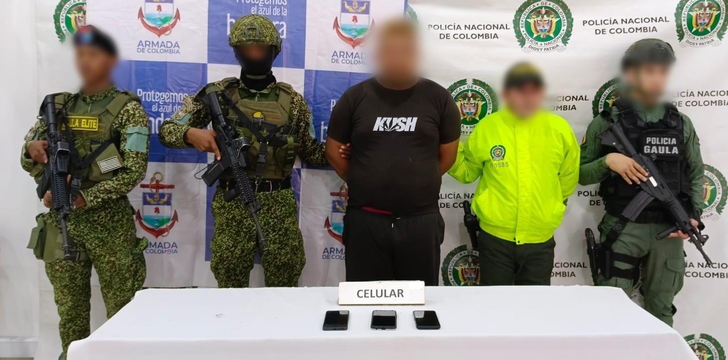 Capturan a hombre señalado de cometer 20 homicidios en Córdoba. Foto: Policía.