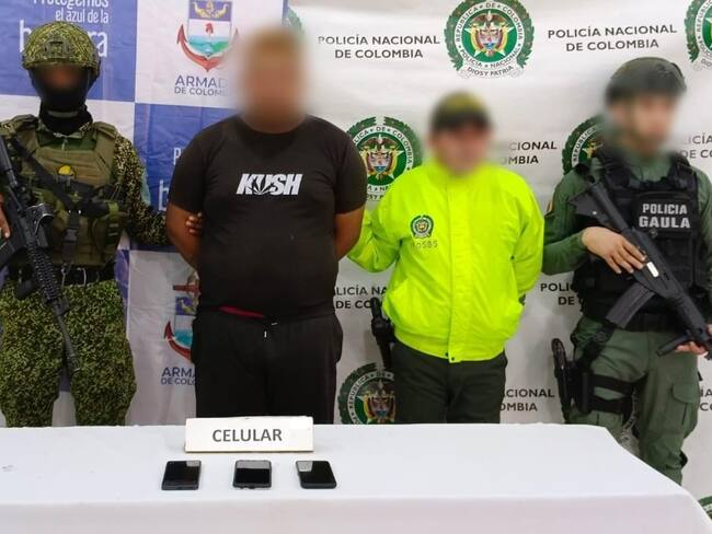 Capturan a hombre señalado de cometer 20 homicidios en Córdoba. Foto: Policía.