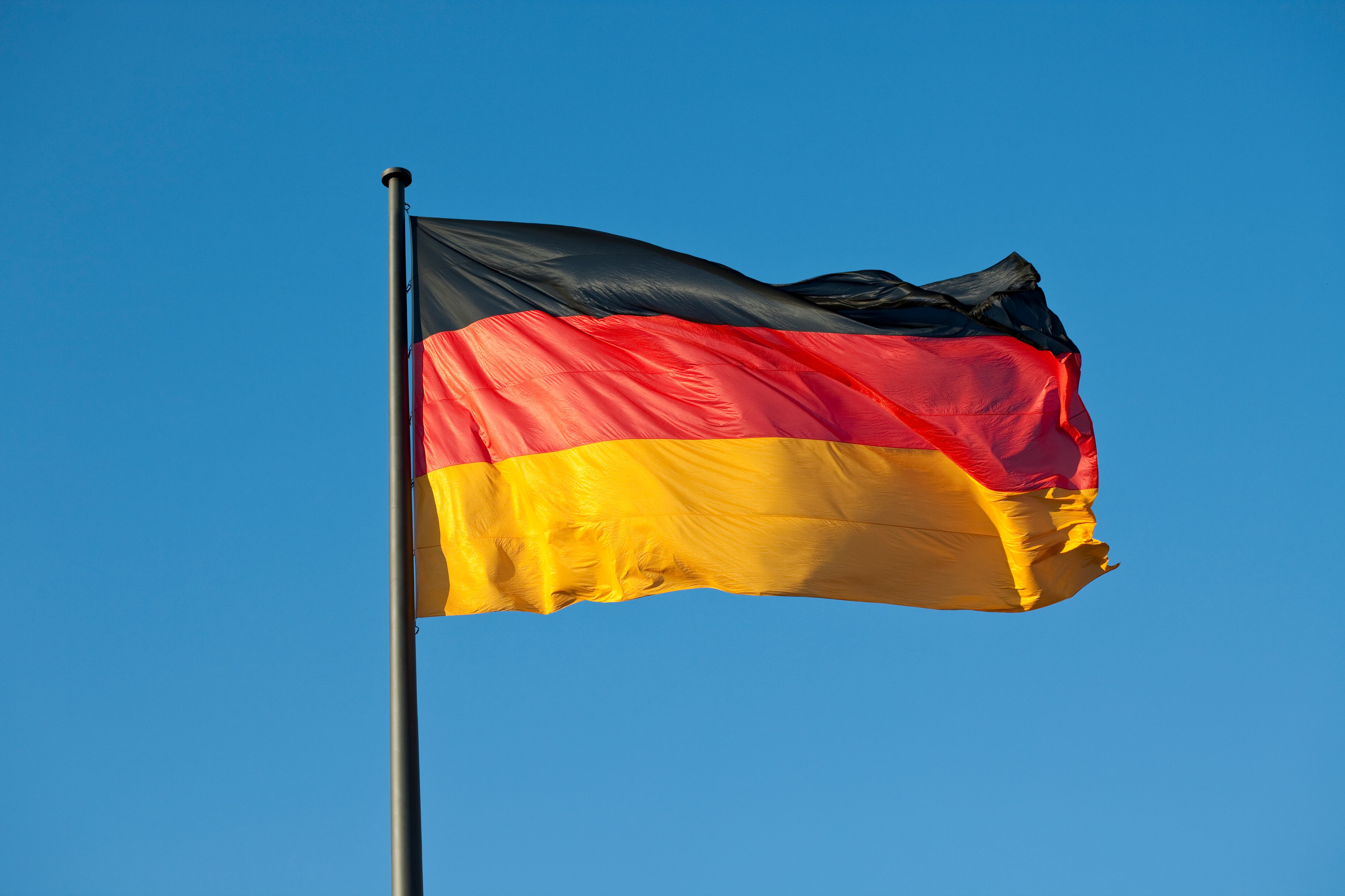 Imagen de referencia, bandera de Alemania. Foto: Getty Images